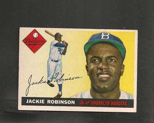 1955 Topps # 50 Jackie Robinson Ex Mt  