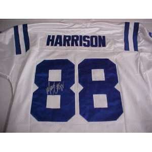  Marvin Harrison Hand Signed Autographed Indianapolis Colts 