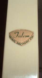 Vintage Wing Archery Falcon Recurve Bow LH 30 Lb  