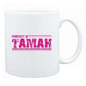  New  Property Of Tamah Retro  Mug Name