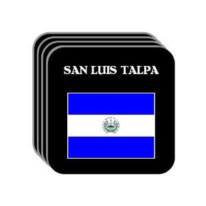  El Salvador   SAN LUIS TALPA Set of 4 Mini Mousepad 