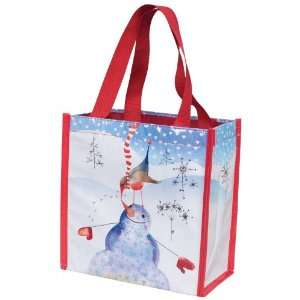  KAF Home Masha Gift Bag, Snowman Design