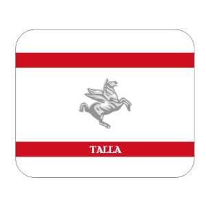  Italy Region   Tuscany, Talla Mouse Pad 