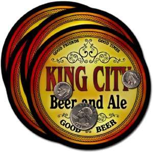  King City, MO Beer & Ale Coasters   4pk 