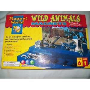  Magnet World Wild Animals Magnets   Magnetic Construction 
