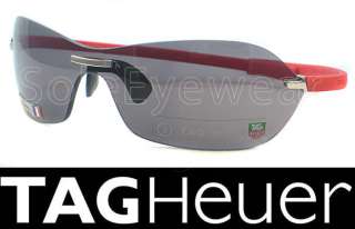 New Tag Heuer Zenith 5107 103 Racing RedGrey Sunglasses  