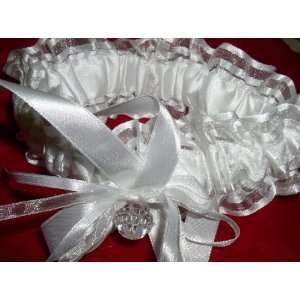  White Wedding Garter Belt Wedding Supply Bridal 