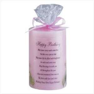  Floral Birthday Candle