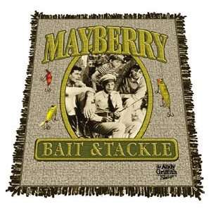  The Andy Griffith Show Mayberry Bait & Tackle Throw 
