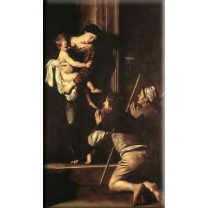  Madonna di Loreto 9x16 Streched Canvas Art by Caravaggio 