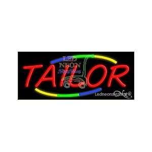 Tailor Neon Sign 13 inch tall x 32 inch wide x 3.5 inch Deep inch deep 