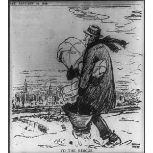   Cartoon,Fuel Shortage ,US,1918,William McAdoo