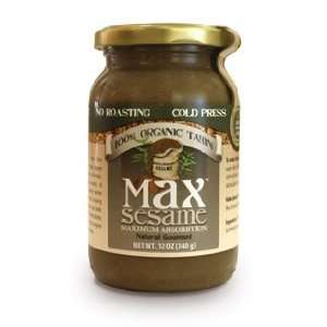 Max Sesame Tahini Spread Made with Whole, Unhulled sesame seeds