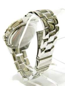   Fashion Chunky Silver Metal Celebtity Style Bracelet Bora Number Watch