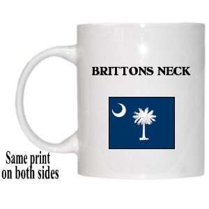  US State Flag   BRITTONS NECK, South Carolina (SC) Mug 