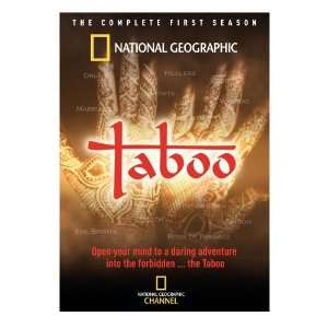  National Geographic Taboo, Season I 4 DVD Set Everything 