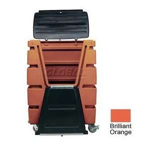  Brilliant Orange Hopper Front Security Poly Trux® 48 Cu 