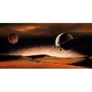  Desert Planet 5 by Alain Satie 39x20 Musical Instruments