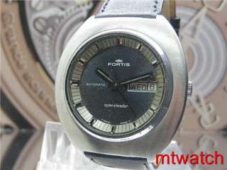 COLLECTABLE SWISS VINTGE FORTIS SPACELEAD AUTOMATIC MEN WATCH  