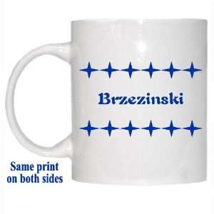  Personalized Name Gift   Brzezinski Mug 