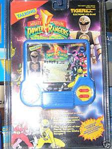 Tiger electronic hand held LCD game Power Rangers Blue  