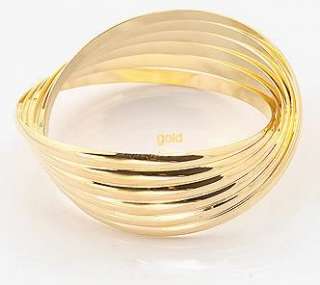 Korean Fashion Gold Color Metal N Layer Bracelet Z249  