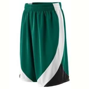  Adult Wicking Duo Knit Game Short   Green   Medium Sports 