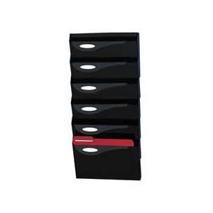  Rubbermaid Products   Wall File System Set, 7 Compartments 