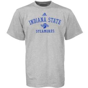  adidas Indiana State Sycamores Ash Practice T shirt 