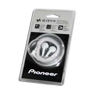 Brand New Factory Sealed Pioneer Core Audio SE CE11 H Earphones (White 
