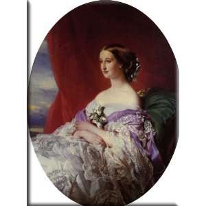  The Empress Eugenie 22x30 Streched Canvas Art by 