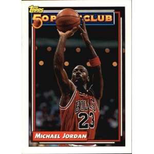  1993 Topps Michael Jordan 50 point club # 205
