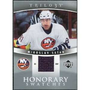   Trilogy Honorary Swatches #HSSA Miroslav Satan Sports Collectibles