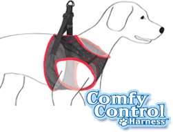 The Comfy Control Harness is a new humane harness that is lightweight 