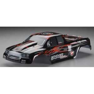  HPI 102219 SVG Flux HP GT 2 Painted Blk/Gry/Rd Toys 