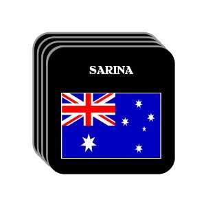  Australia   SARINA Set of 4 Mini Mousepad Coasters 