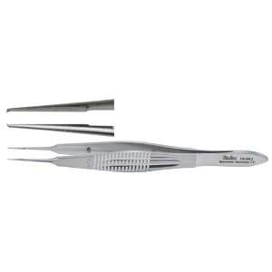 CASTROVIEJO Micro Suturing Forceps, 4 1/4, 11mm wide handles, 1X2 