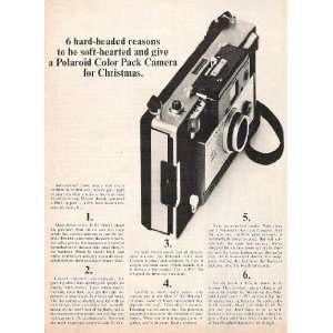  Polaroid Land Camera 1965 Original Christmas Advertisment 