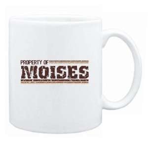  New  Property Of Moises Retro  Mug Name