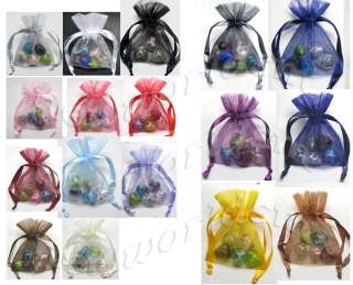 Organza Wedding/Gift Holiday Premium Pouch Bag 10x12inch/25x30cmMixed 