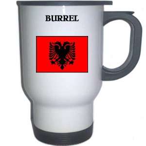  Albania   BURREL White Stainless Steel Mug Everything 