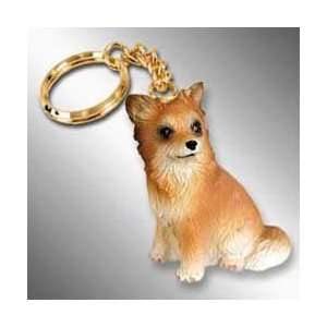  Longhair Chihuahua Keychain