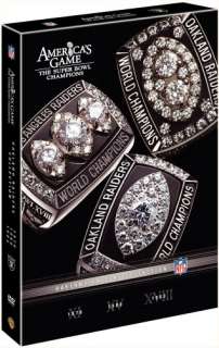 NFL AMERICAS GAME OAKLAND RAIDERS 3 DVD Set New Sealed  