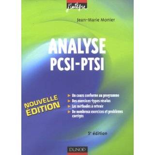   PCSI PTSI (French Edition) by Jean Marie Monier ( Paperback