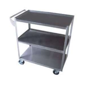  Stainless Steel 3 Shelf Bussing Cart CHF SSBC 300 Kitchen 
