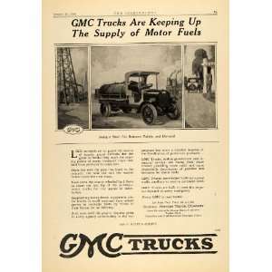  1918 Ad GMC Truck Models Supply Demand Short Cut Gas 