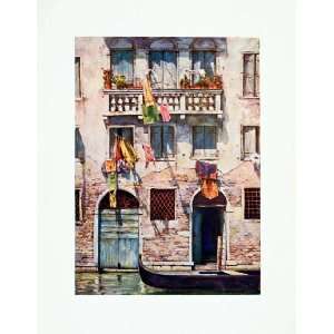   Venice Italy Mortimer Menpes   Original Color Print