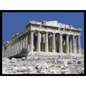  Parthenon   Greek Counted Cross Stitch Kit Everything 