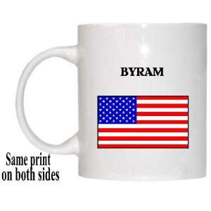  US Flag   Byram, Mississippi (MS) Mug 