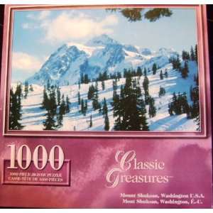  Mount Shuksan, Washington, U.S.A. 1000 Piece Puzzle Toys 